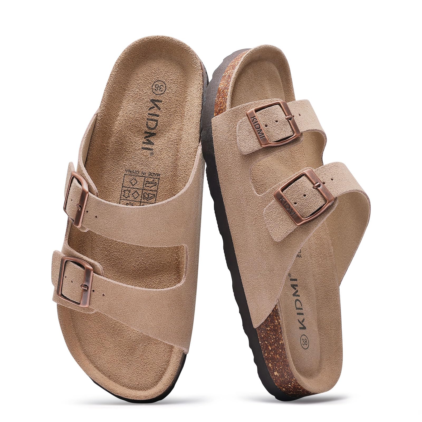 Insole Arch Support - صنادل Litfun الكلاسيكية من الفلين للنساء