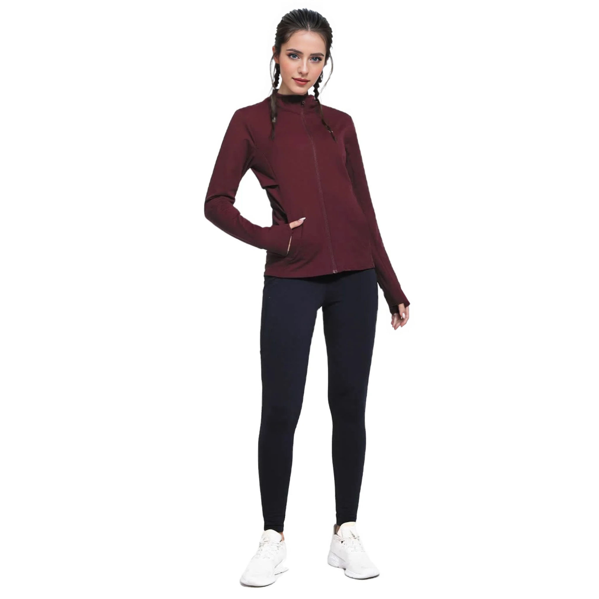 بدلة رياضية شتوية للنساء مقاوم - مراجعة Running Gear Plus Size وسعره