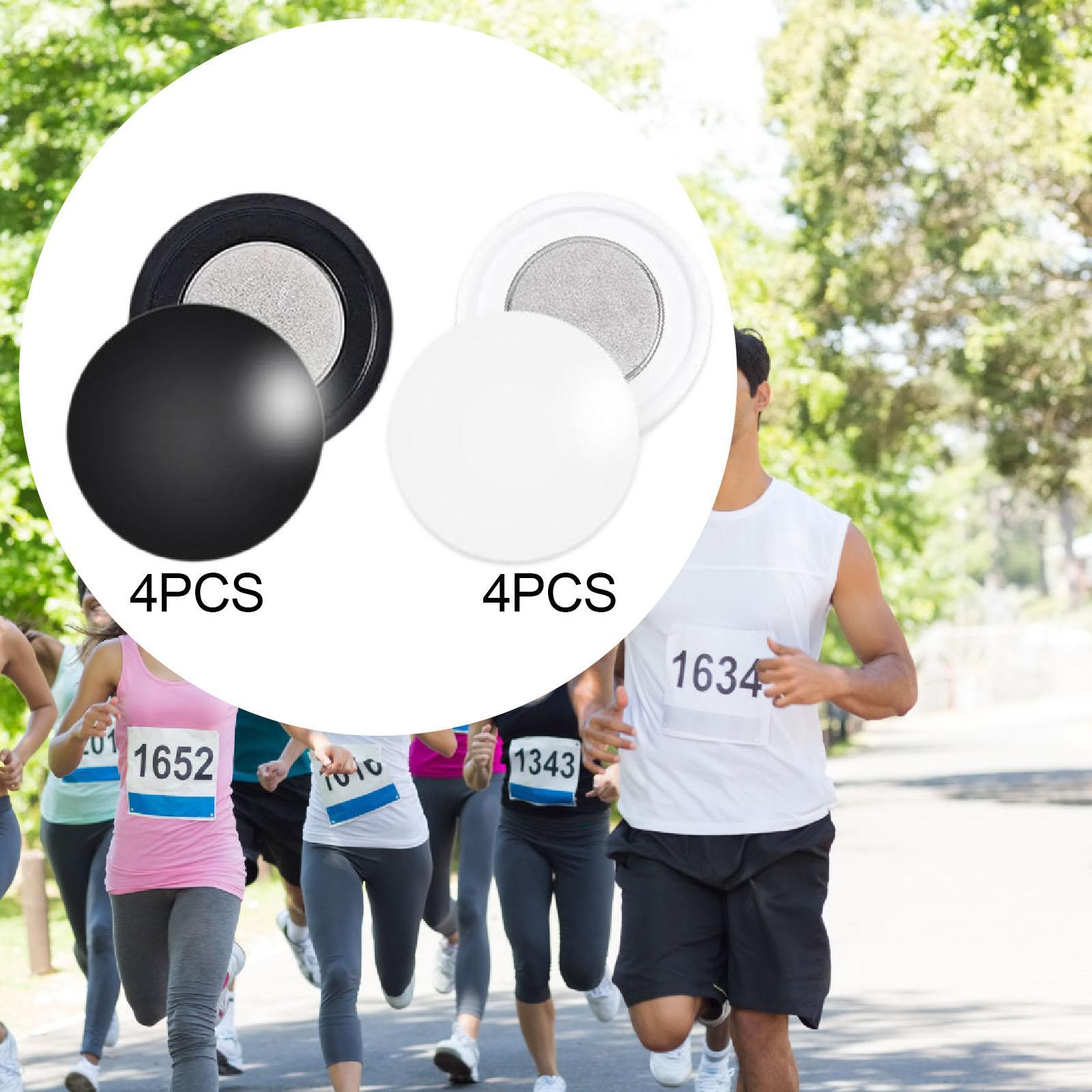 4 أزواج من مشابك مريلة السباق  - مراجعة Running Gear Satisfy وسعره