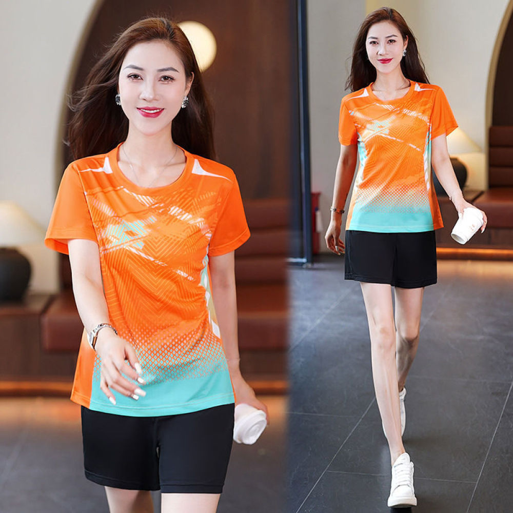 قميص رياضي نسائي سريع الجفاف م - مراجعة Running Gear Plus Size وسعره