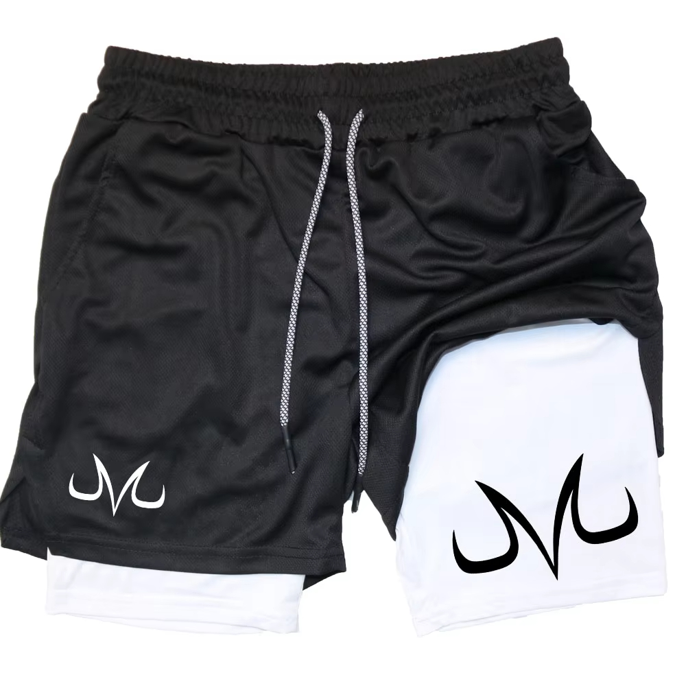 شورت أنيمي رياضي للرجال مطبوع  - مراجعة Running Gear Satisfy وسعره